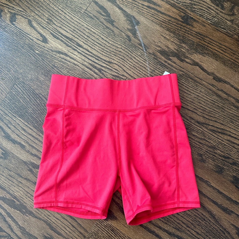 Women's Red Shorts